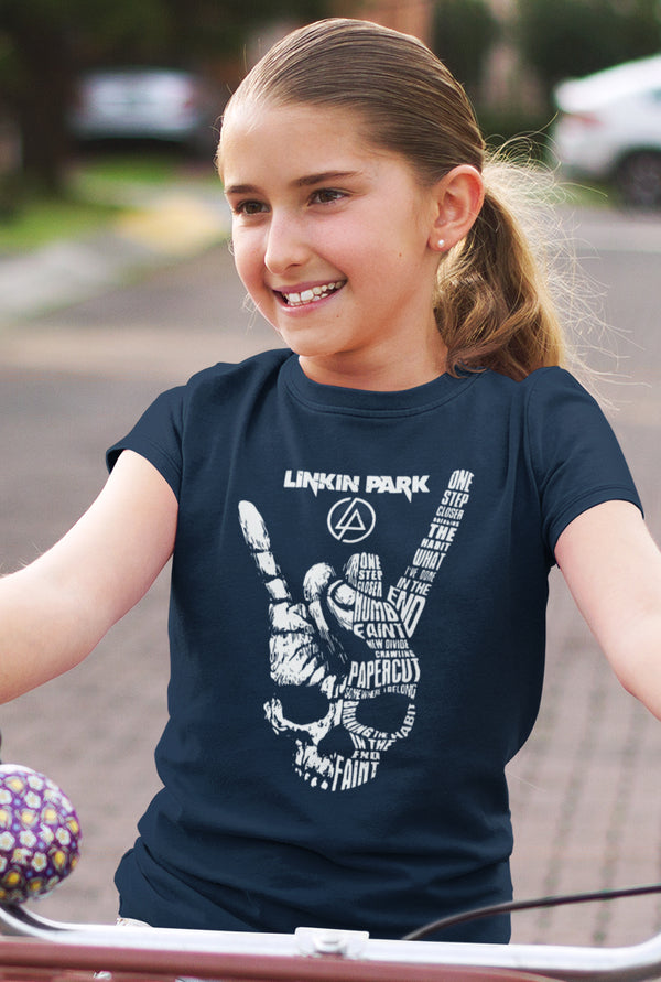 Kids CUTE Linkin Park - Hand Art